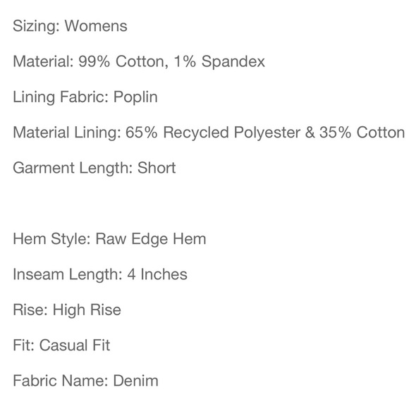 Women’s Universal Thread High-Rise Vintage Midi Jean Shorts (Set of 2) Size 14R - Picture 6 of 16